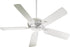 Quorum Pinnacle 52 5-Blade Ceiling Fan Studio White 915258