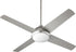 Quorum Quest 1-light LED Ceiling Fan Satin Nickel