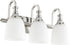 Quorum Richmond 3-light Bath Vanity Light Polished Nickel
