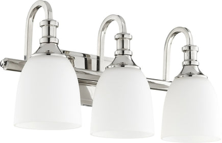 20"W Richmond 3-light Bath Vanity Light Polished Nickel