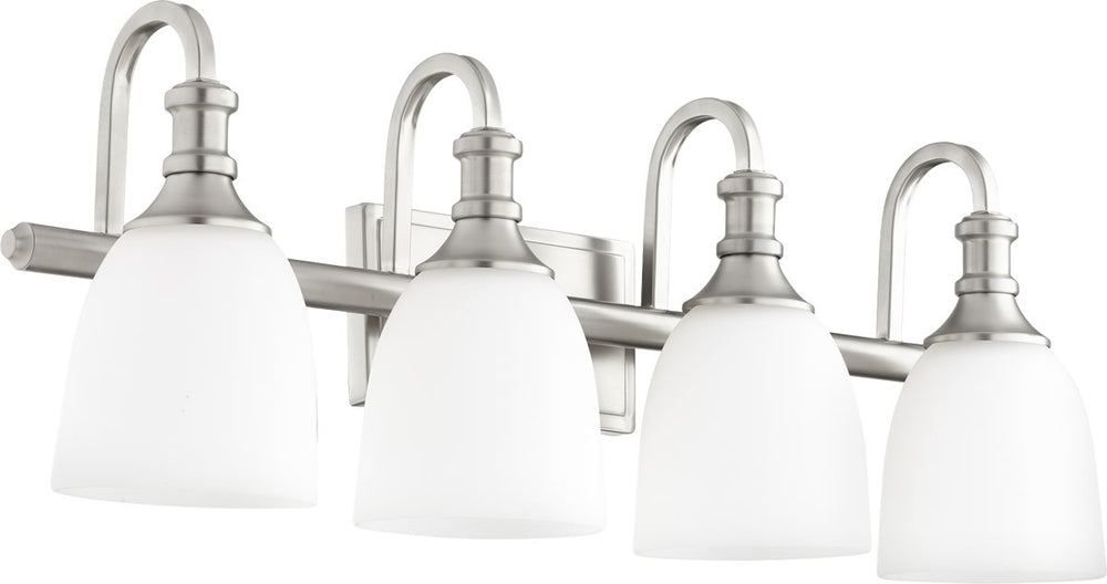 Quorum Richmond 4-light Bath Vanity Light Satin Nickel
