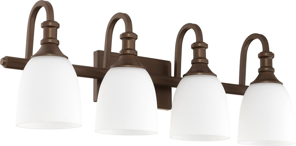 Quorum Richmond 4-light Bath Vanity Light Oiled Bronze