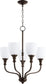 Quorum Richmond 5-light Chandelier Oiled Bronze