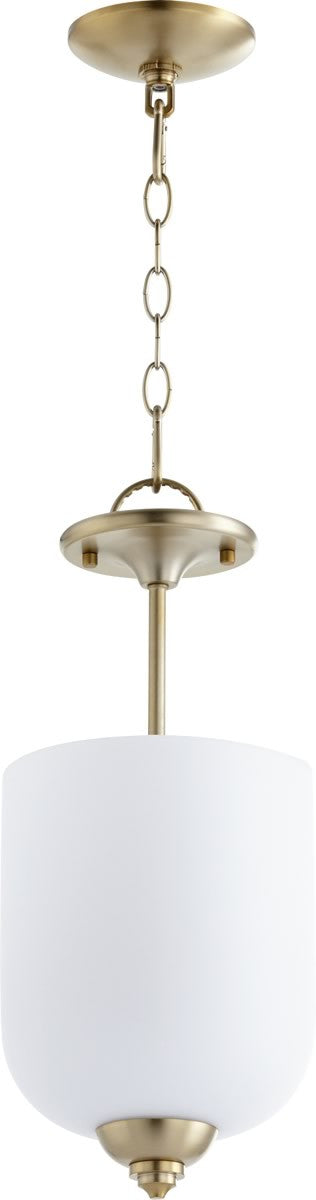 Quorum Richmond 3-light Dual Mount Light Fixture Aged Brass
