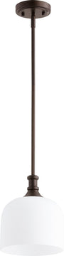 8"W Richmond 1-light Pendant Oiled Bronze