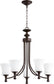 Quorum Rossington 5-light Chandelier Oiled Bronze