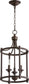Quorum Rossington 3-light Entry Foyer Hall Chandelier Oiled Bronze