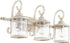 Quorum San Miguel 3-light Bath Vanity Light Persian White
