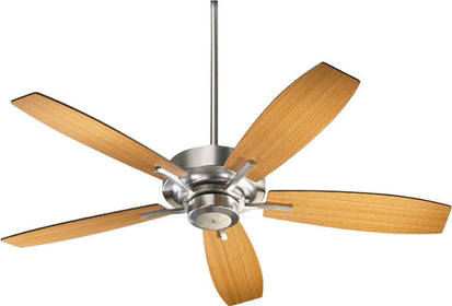 52"W Soho -Light Ceiling Fan Satin Nickel