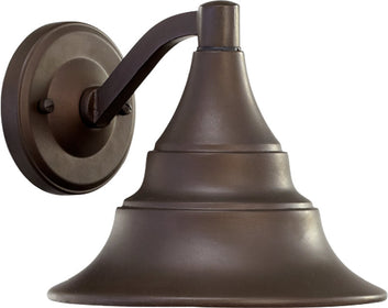 7"H Sombra 1-Light Outdoor Wall Lantern Oiled Bronze