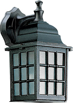 12"H Thomasville 1-Light Outdoor Wall Lantern Black