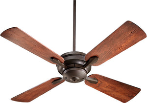 52"W Valor -Light Ceiling Fan Oiled Bronze