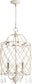Quorum Venice 3-Light Chandelier Persian White 6944-3-70