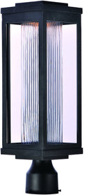 20"H Salon LED 1-Light Outdoor Post