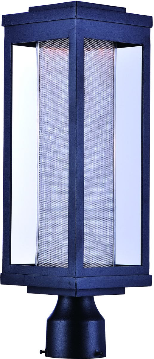 Maxim Salon LED 1-Light Outdoor Post 55900MSCBK