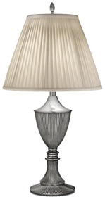 30"H 1-Light Table Lamp Pewter