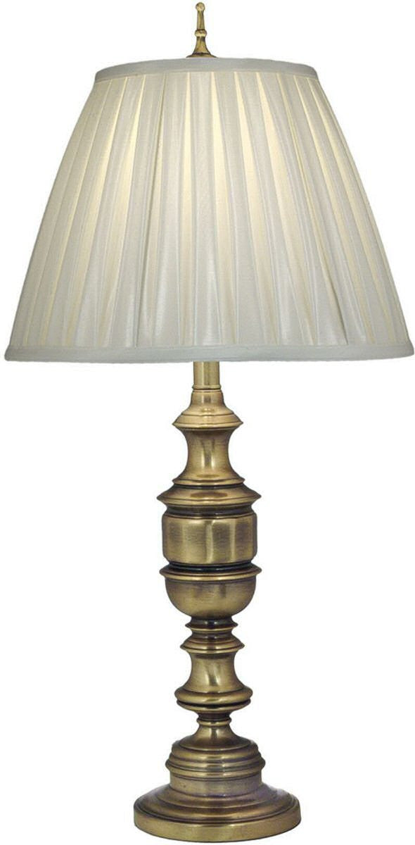 31"H 3-Way Table Lamp Antique Brass