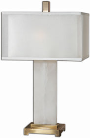 29"H Athanas  2-Light Table Lamp Plated Coffee Bronze