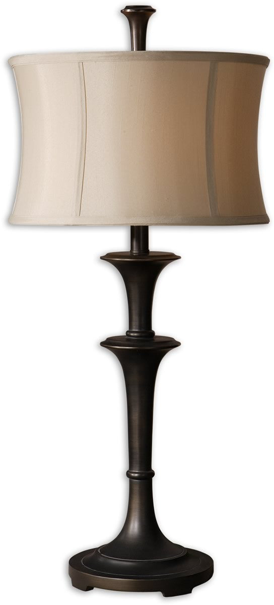 Uttermost 31 inchh Brazoria 1-Light Table Lamp Oil Rubbed Bronze 26269-1