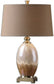 Uttermost 29 inchh Eadric 1-Light Table Lamp Ivory/Rust/Gold 26156