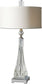 Uttermost 31 inchh Grancona 2-Light Table Lamp Polished Nickel 26294-1