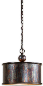 16"W Albiano Metal Hanging Shade Oxidized Bronze