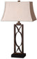 Uttermost Manicopa 1-Light Table Lamp Dark Bronze 26264