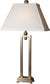 Uttermost Conrad 2-Way Table Lamp Silver Plate 27800