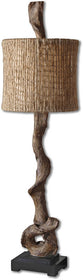 40"H Driftwood 1-Light Buffet Lamp Driftwood