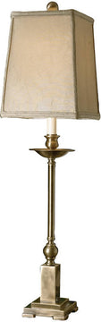 33"H Lowell 2-Way Table Lamp Light Aged Bronze