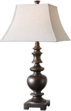 33"H Verrone 1-Light Table Lamp Dark Bronze