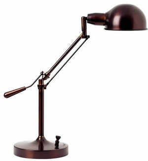 30"H Brookfield Deluxe Natural Spectrum Desk Lamp Aged Bronze